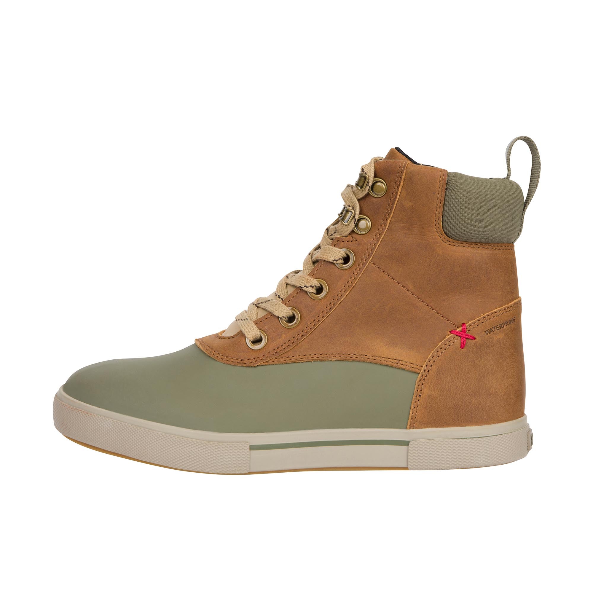 Xtra TUF Women's Ankle Deck Boots in Green 9