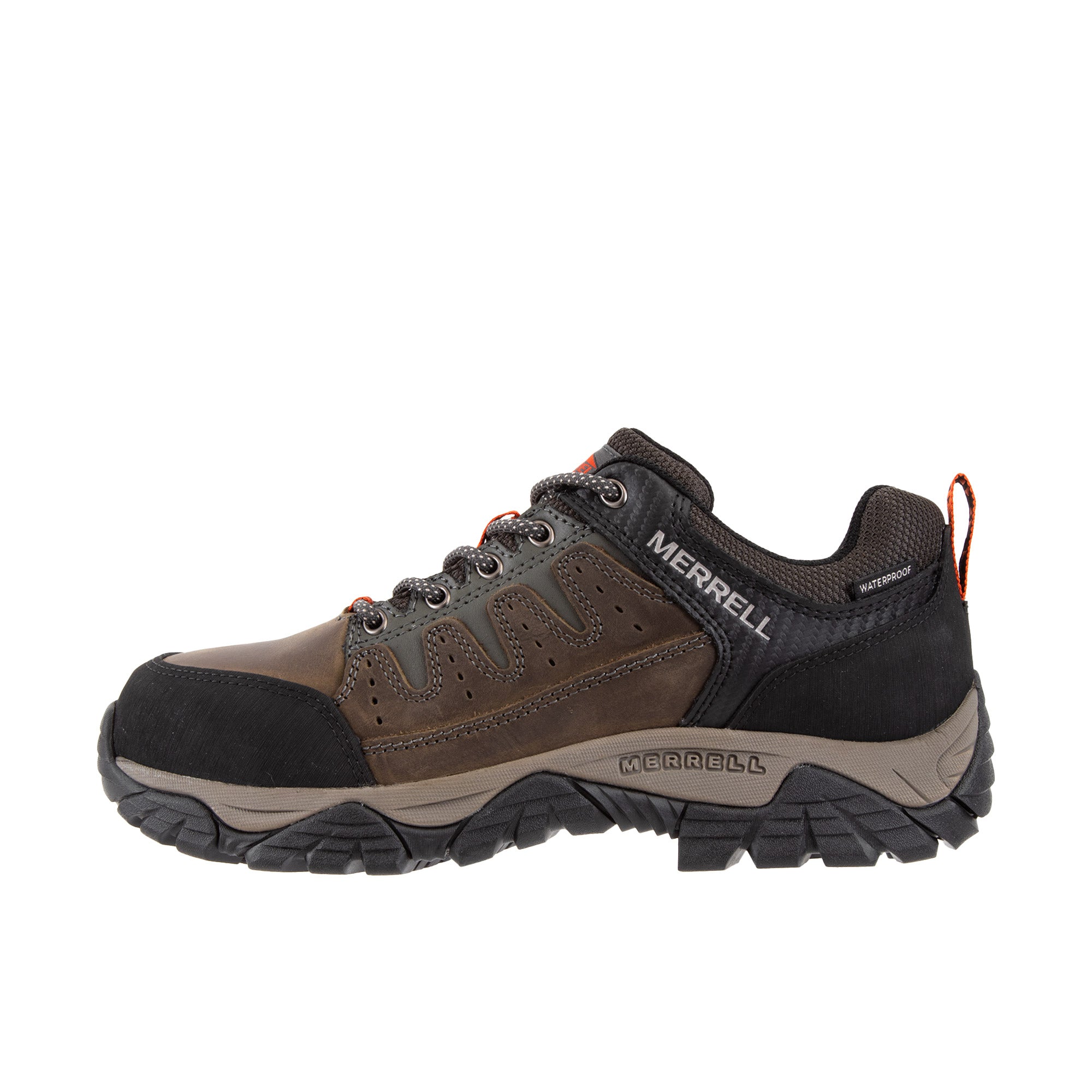 Merrell Work Windoc Low Steel Toe Dark Taupe Shoeteria