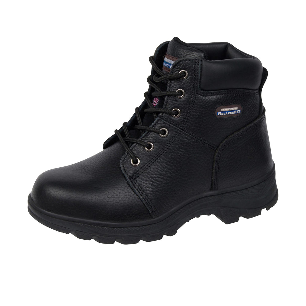 skechers for work women's workshire peril steel toe boot