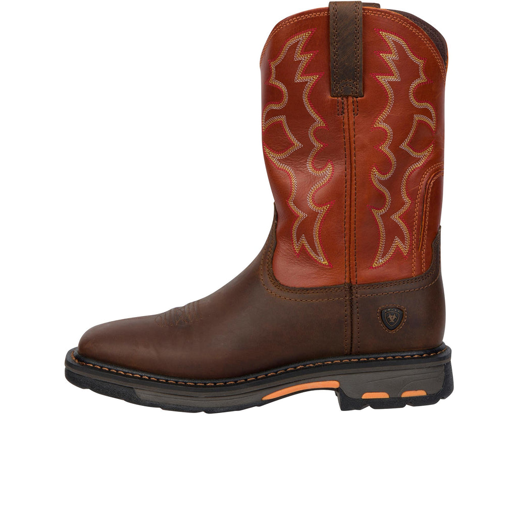 Ariat workhog square on sale toe steel toe