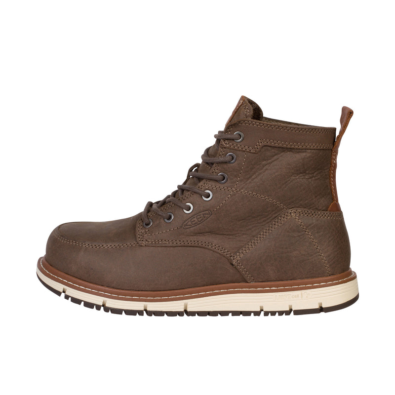 Load image into Gallery viewer, Keen Utility San Jose 6 Inch Alloy Toe Falcon Caramel Cafe
