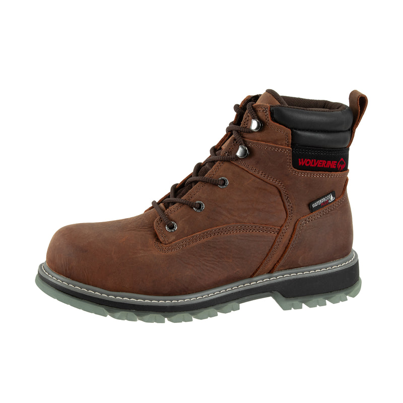 Load image into Gallery viewer, Wolverine Floorhand LX 6 Inch Steel Toe Sudan Brown
