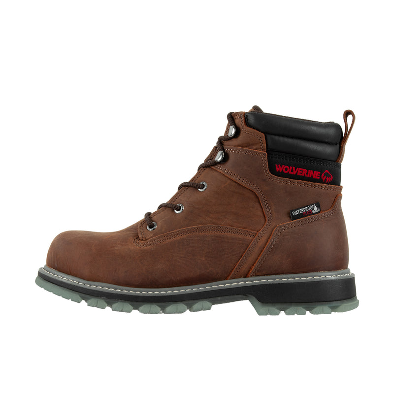 Load image into Gallery viewer, Wolverine Floorhand LX 6 Inch Steel Toe Sudan Brown
