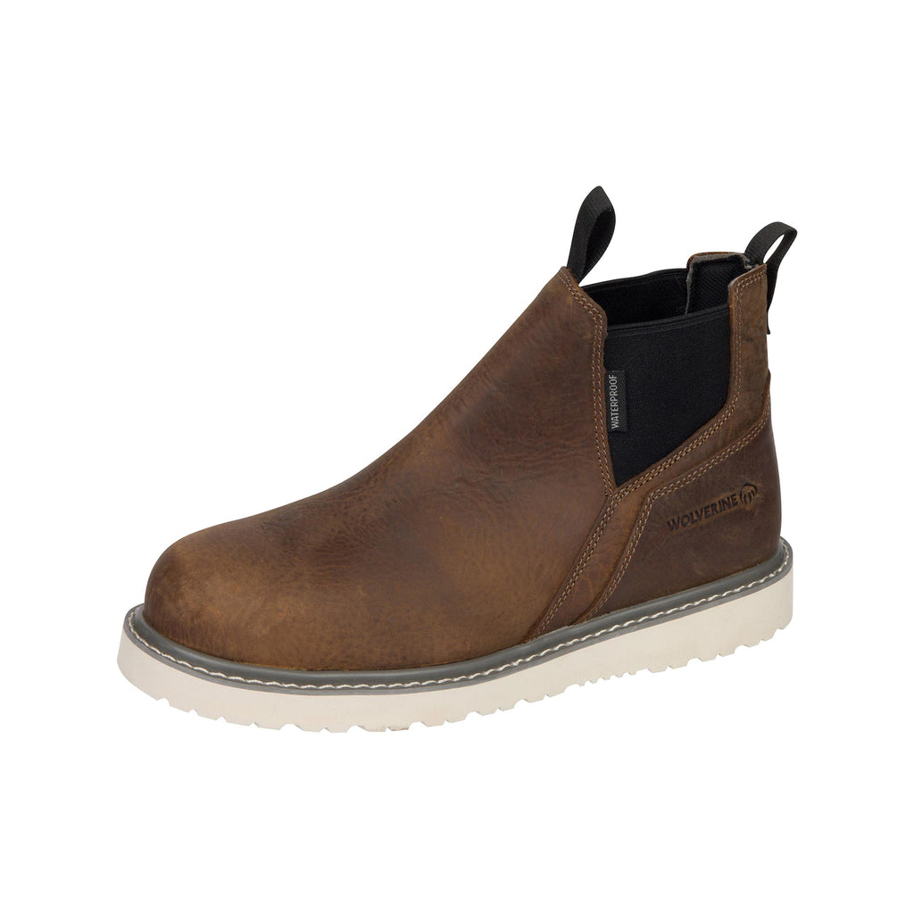 Wolverine Trade Wedge Romeo Steel Toe Sudan Brown | Shoeteria