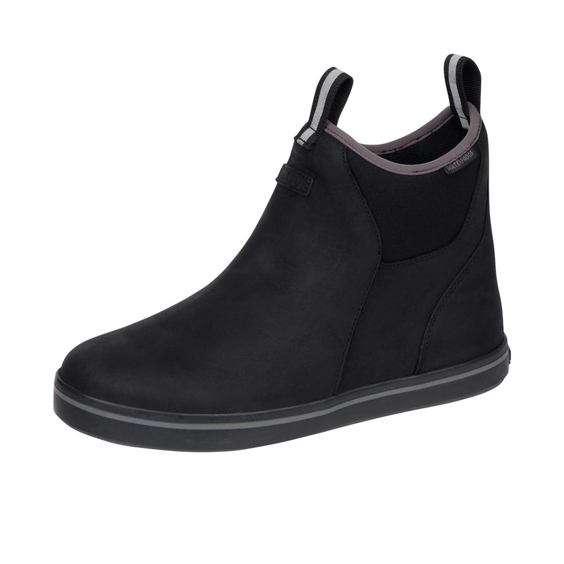 Load image into Gallery viewer, Xtratuf Ankle Deck Boot Leather Left Angle View
