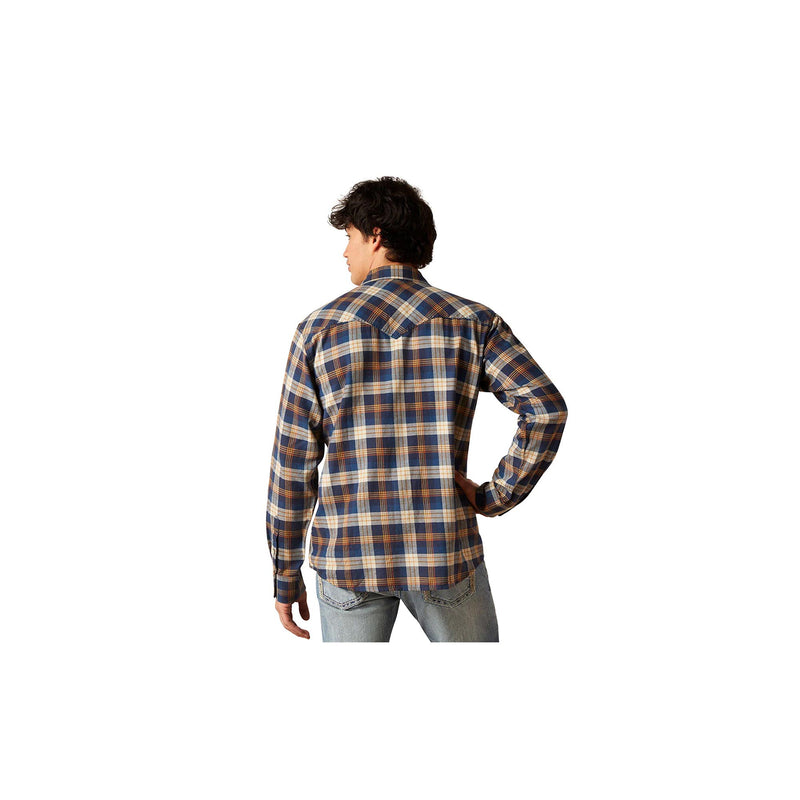 Load image into Gallery viewer, Ariat Retro Long Sleeve Hutton Shirt Back View
