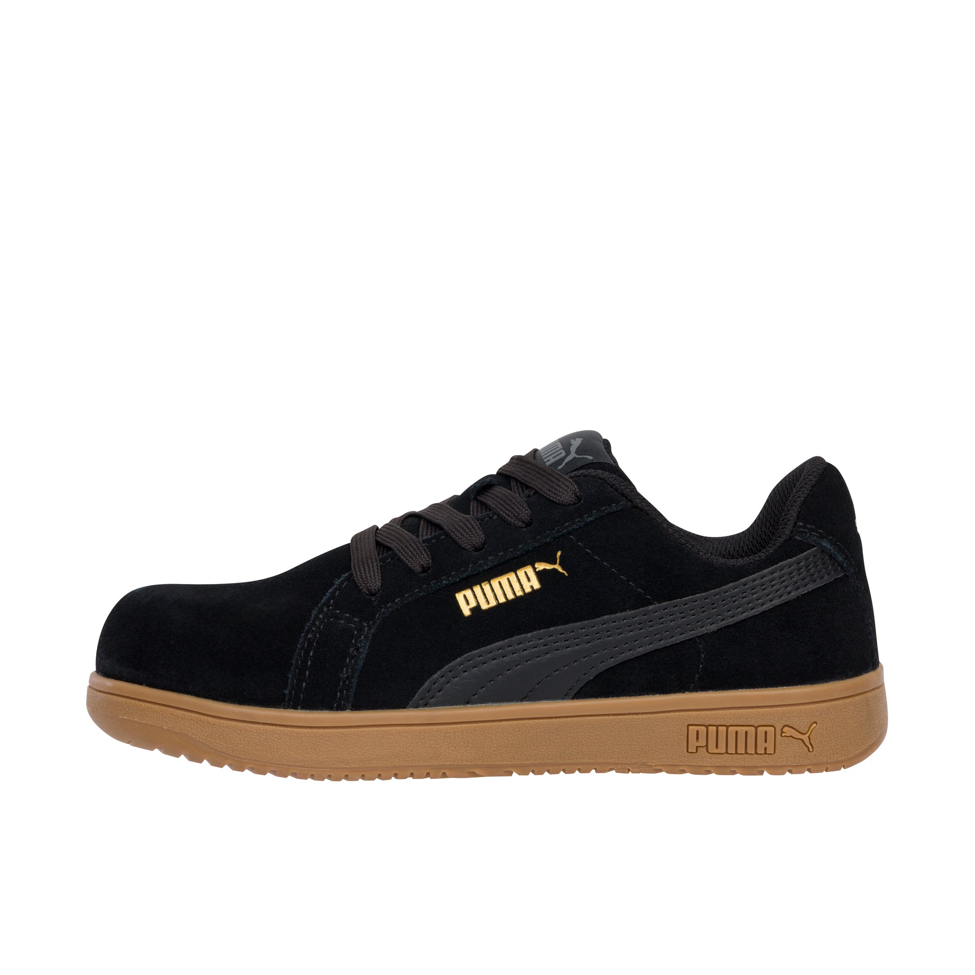 Puma Safety Womens Iconic Low Composite Toe Black Gum