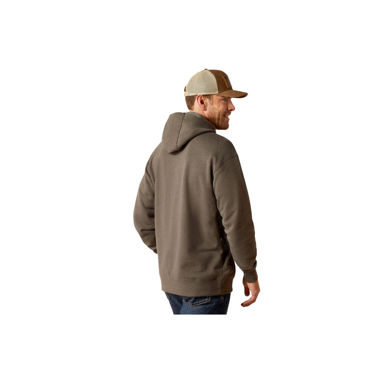 Load image into Gallery viewer, Ariat Rebar Graphic Hoodie Back View
