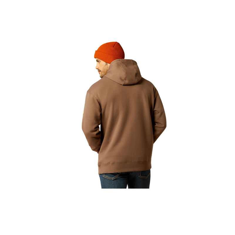 Load image into Gallery viewer, Ariat Rebar Graphic Hoodie Back View
