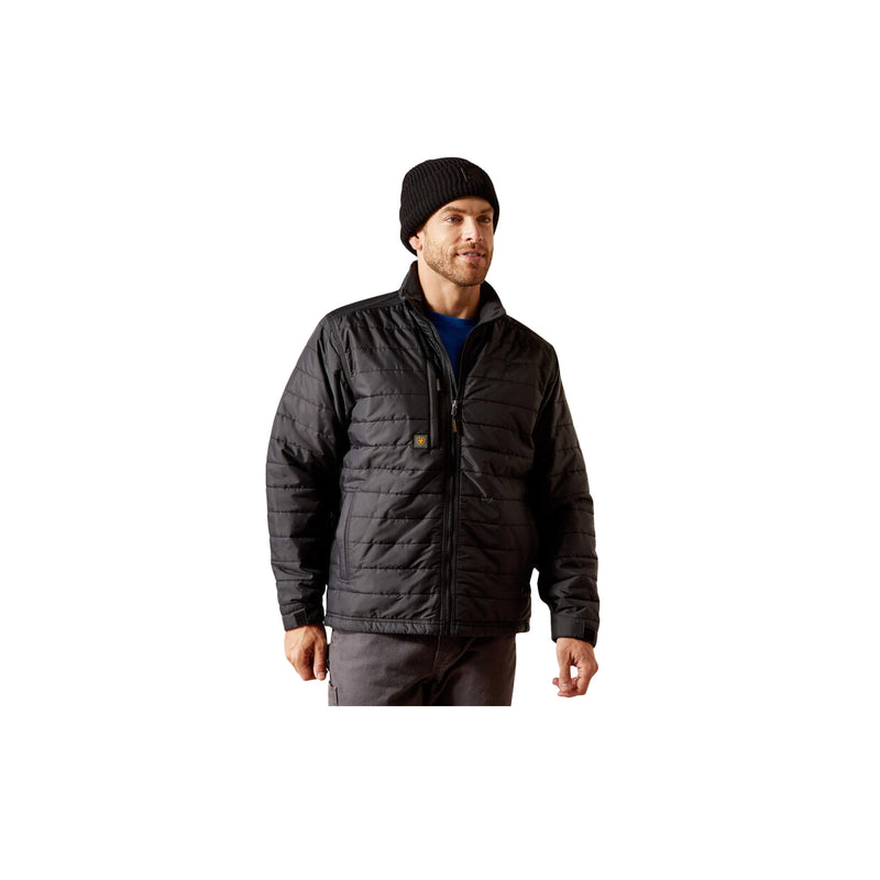 Load image into Gallery viewer, Ariat Rebar Cordura Ripstop Lightweight Insulated Jacket Front View
