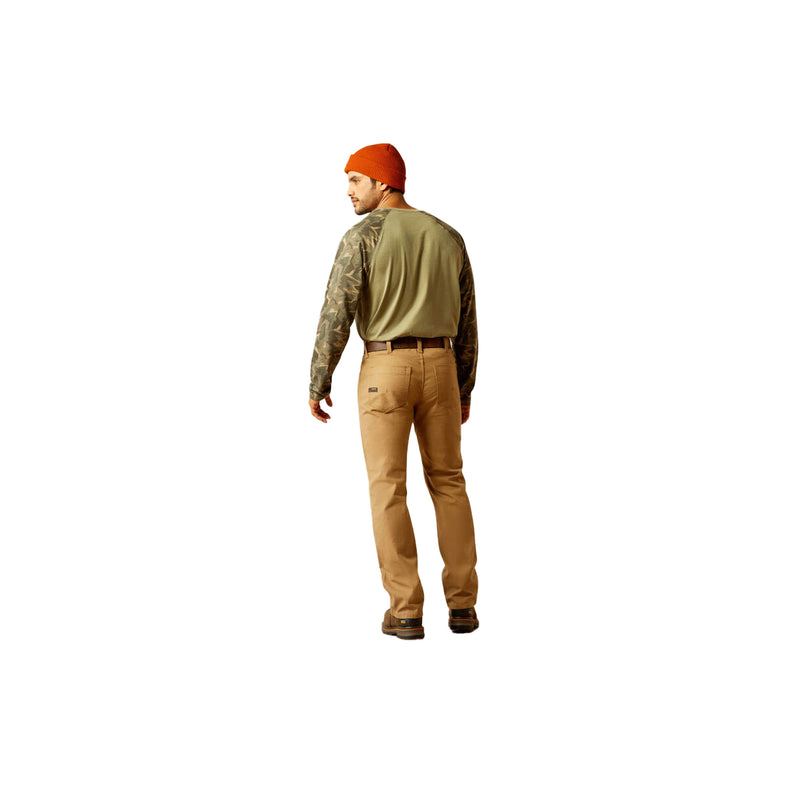 Load image into Gallery viewer, Ariat Rebar M5 Made Tough Durastretch Straight Leg Pant Back View
