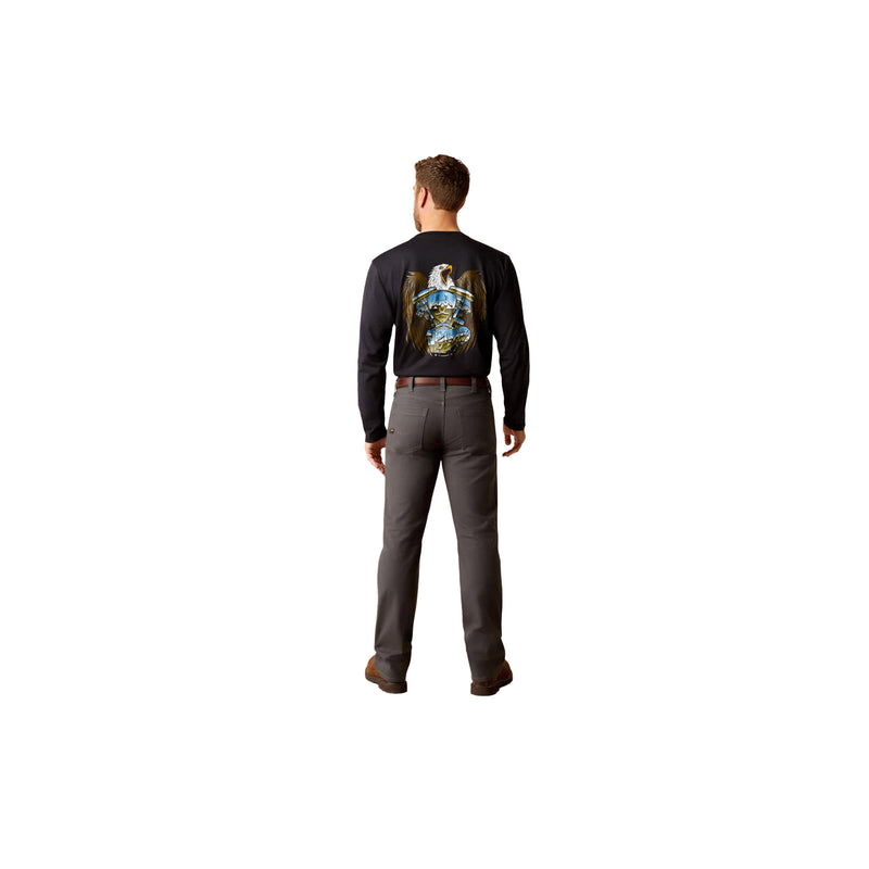 Load image into Gallery viewer, Ariat Rebar M5 Made Tough Durastretch Straight Leg Pant Back View
