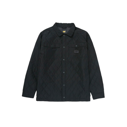 Caterpillar Quilted Ripstop Shirt Jacket Front View