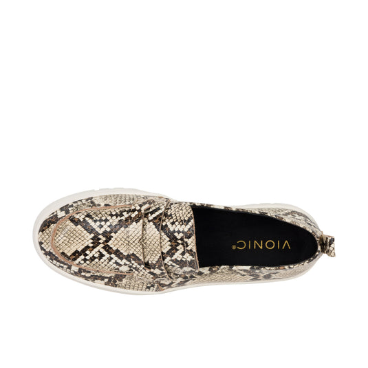 Vionic Womens Uptown Loafer Ivory Multi