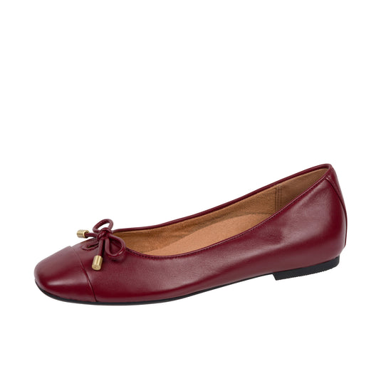 Vionic Womens Klara Ballet Flat Syrah