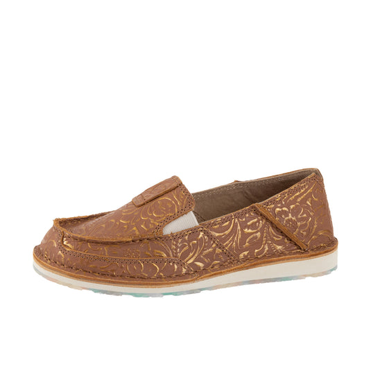 Ariat Womens Cruiser Floral Embossed Bronze